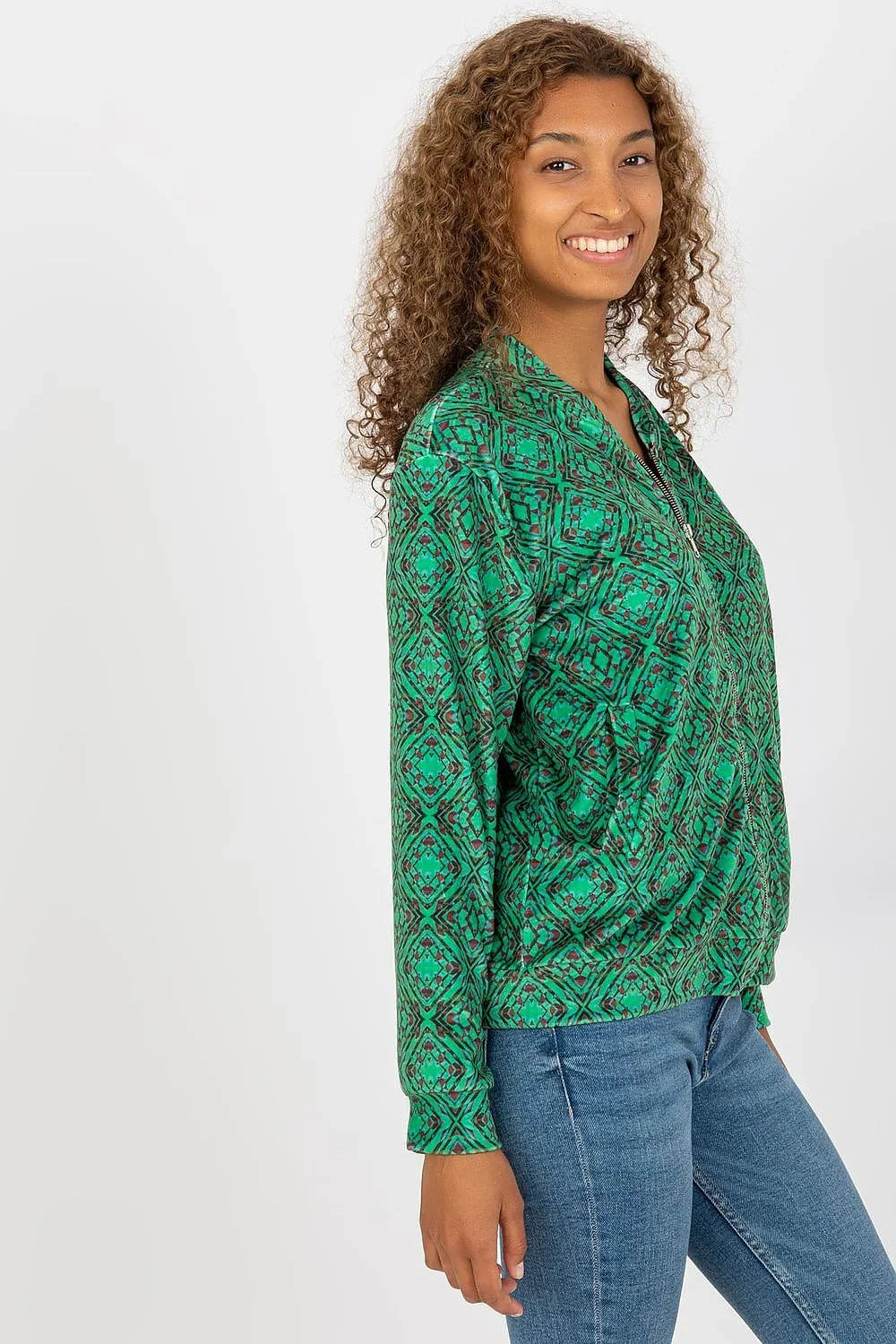 Women's Sweatshirt - Crew-Neck With Regular Fit