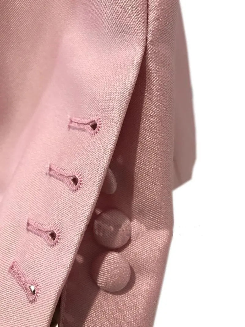 Double-Breasted Business Pantsuit - Women Trouser Suits - Trouser Suit -Guocali