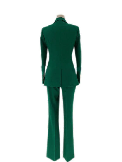 Double-Breasted Formal Women Pantsuits - Women Trouser Suits - Trouser Suit -Guocali