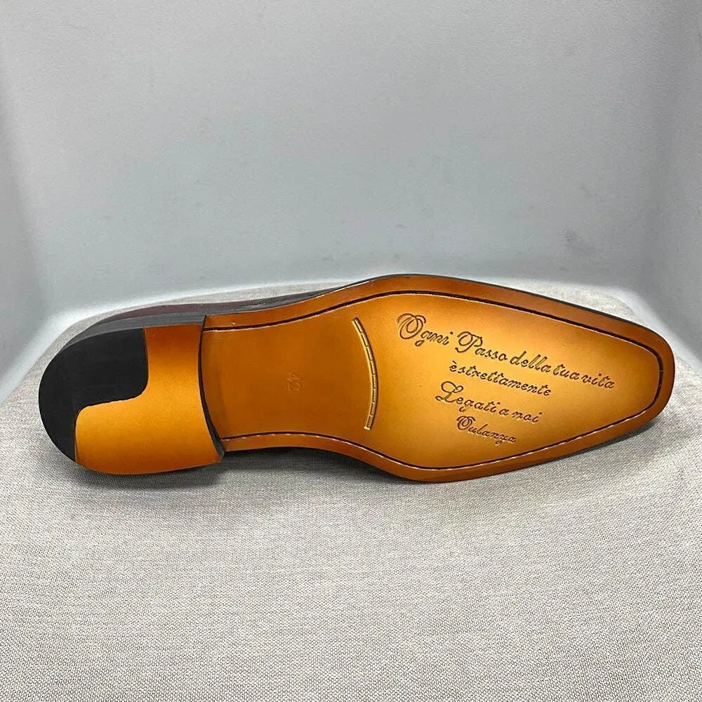 Dress Shoes - Lennon Color Block Men Shoes -Guocali