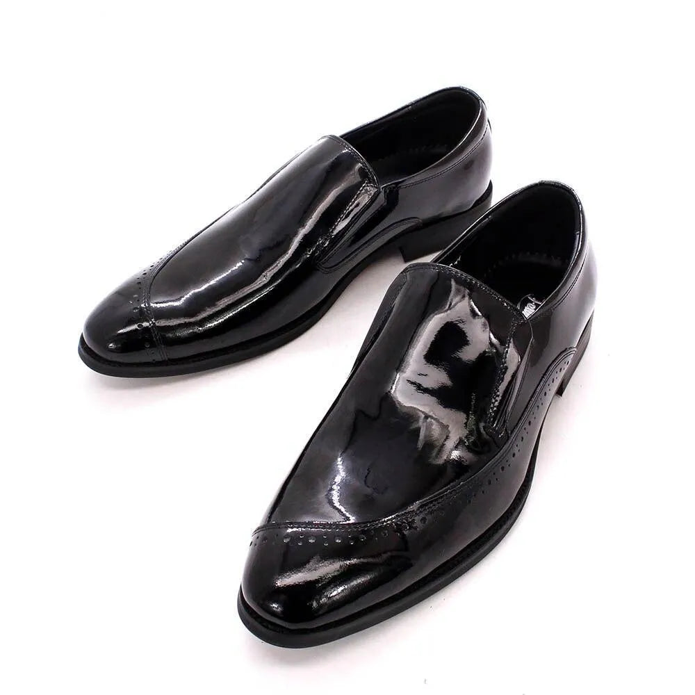 Dress Shoes - Max Glossy Slip-On Men Shoes -Guocali