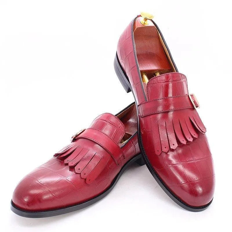 Dress Shoes - Quentin Fringe Men Shoes -Guocali