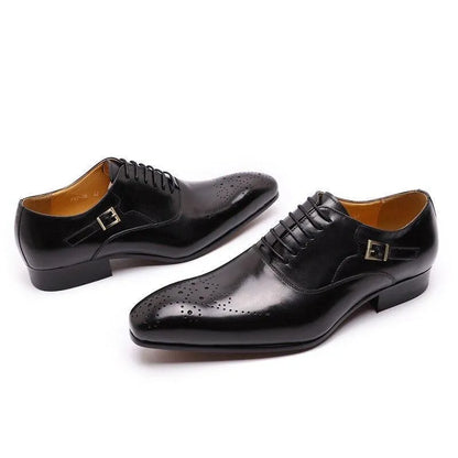 Dress Shoes - Sean Lace-Up Men Shoes -Guocali