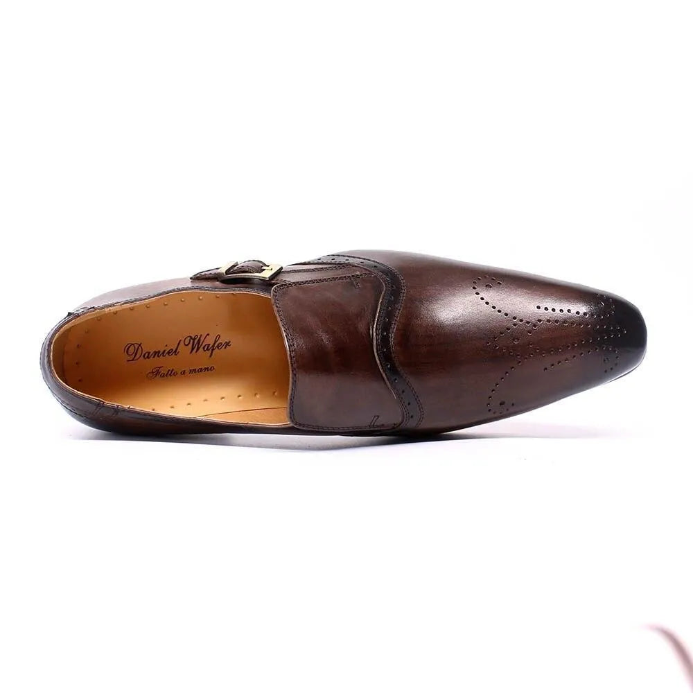 Dress Shoes - Triton Pointed-Toe Men Shoes -Guocali