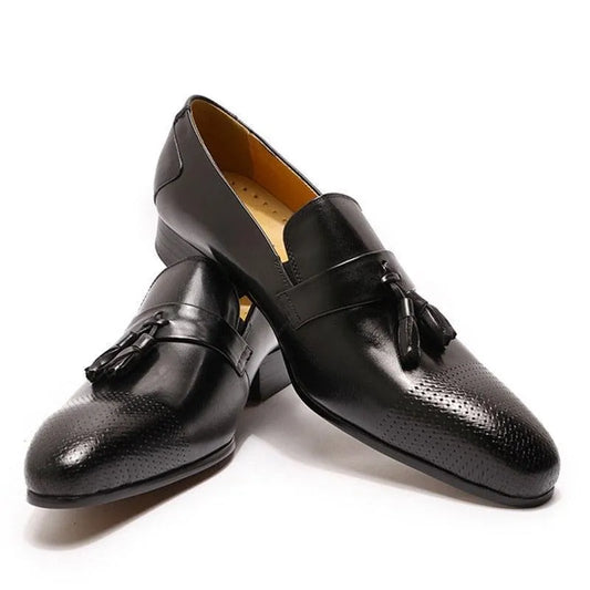 Dress Shoes - Wilson Tassel Men Shoes -Guocali