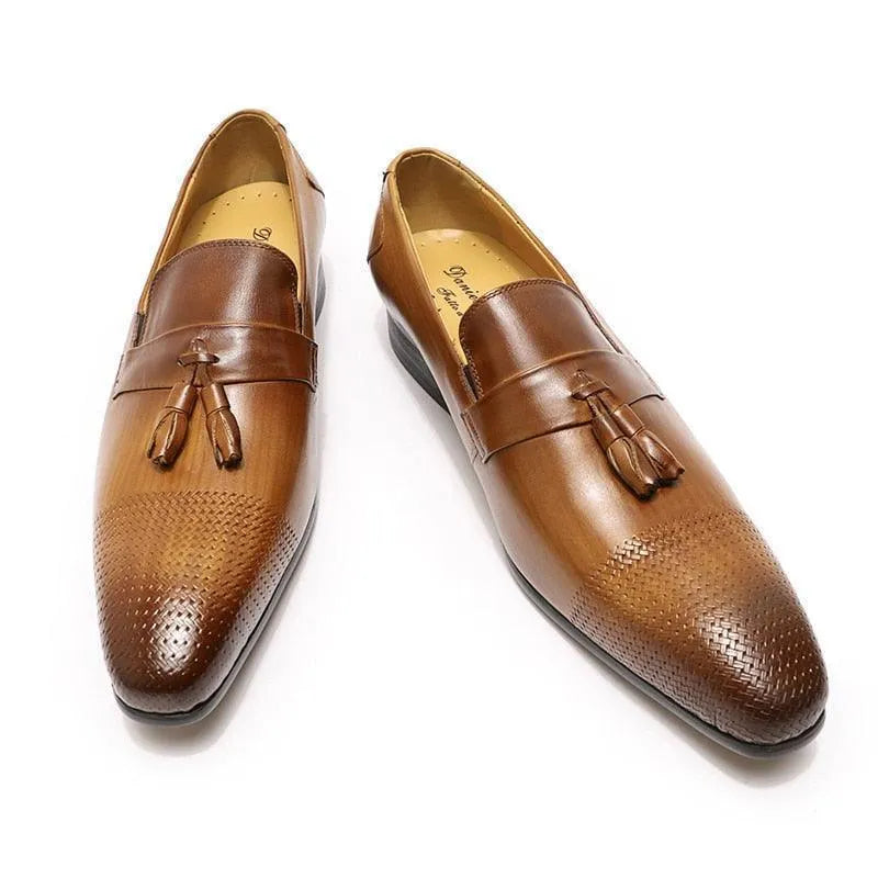 Dress Shoes - Wilson Tassel Men Shoes -Guocali