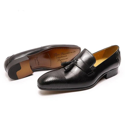 Dress Shoes - Wilson Tassel Men Shoes -Guocali