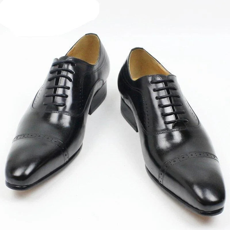 Dress Shoes - Zach Lace-Up Men Shoes -Guocali