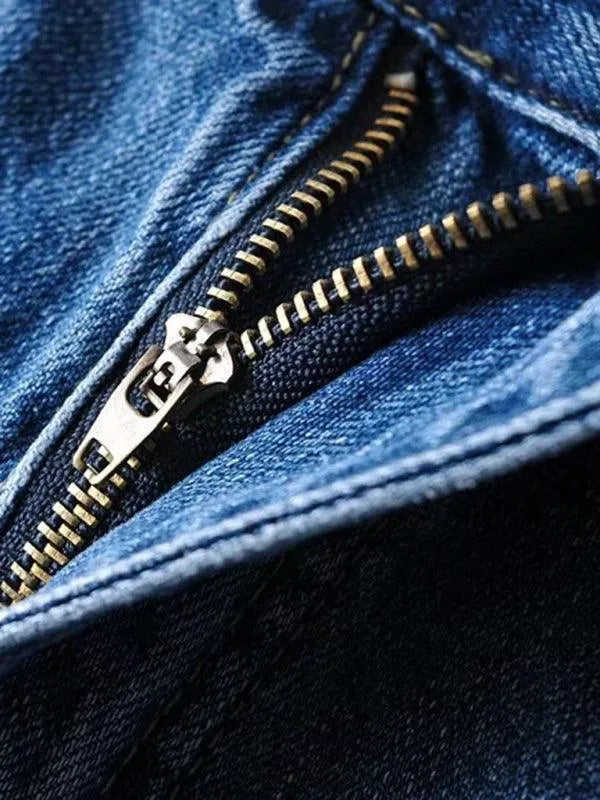 Edgy Women Jeans – High Raw Hem -Guocali