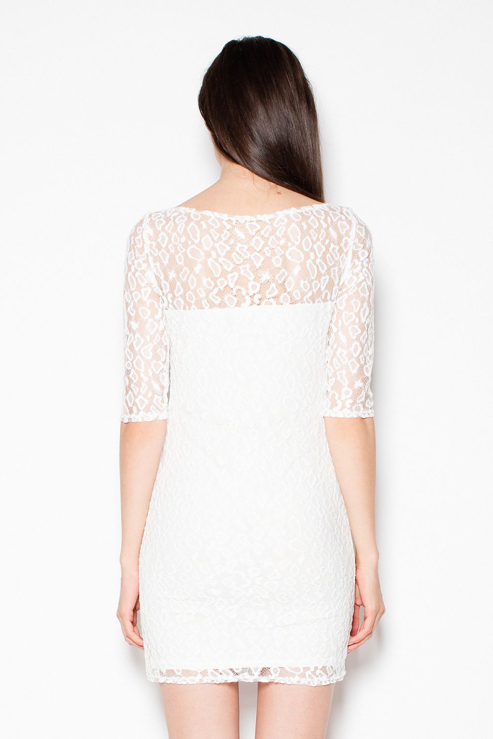 Elegant Boat Neck Evening Dress