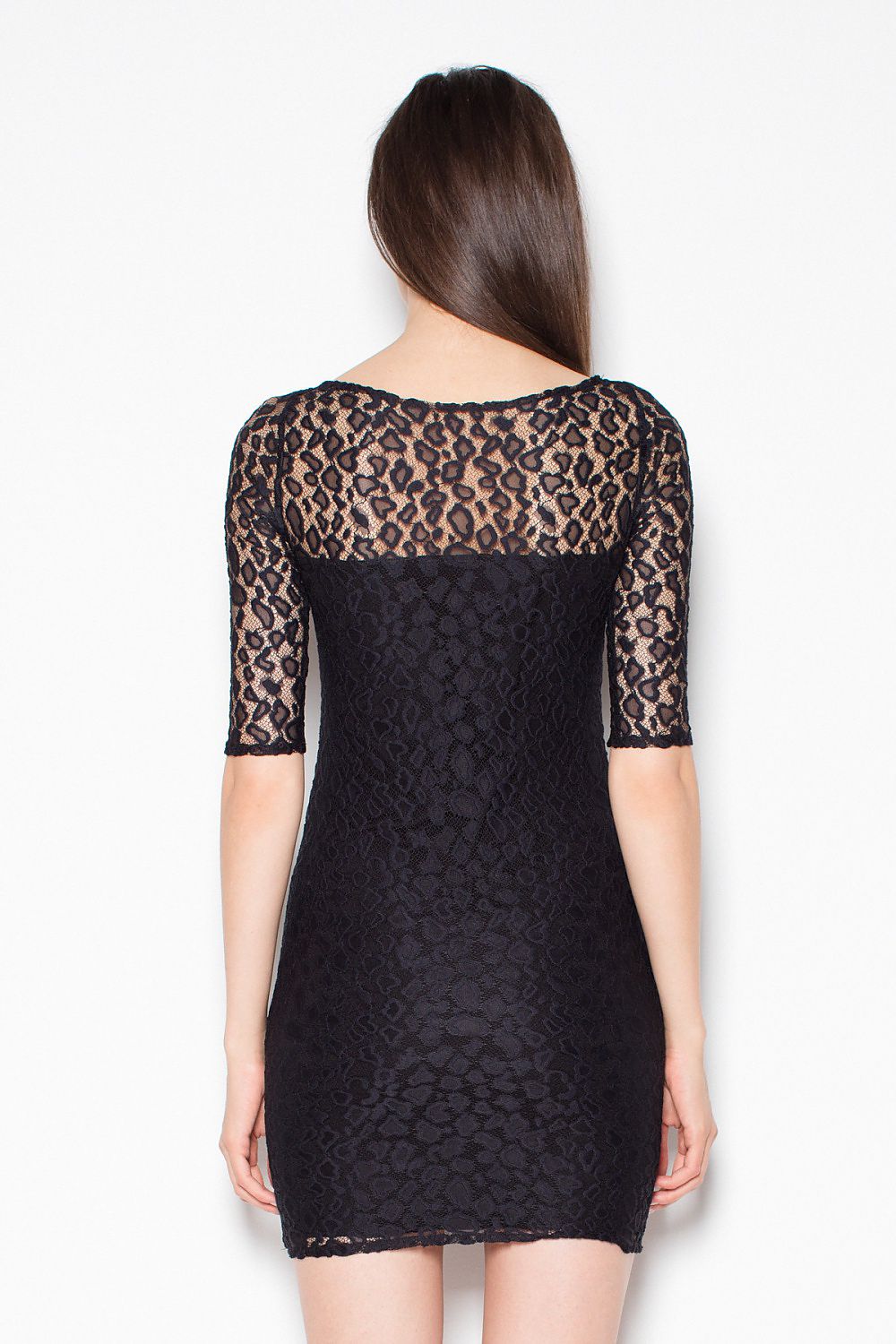 Elegant Boat Neck Evening Dress