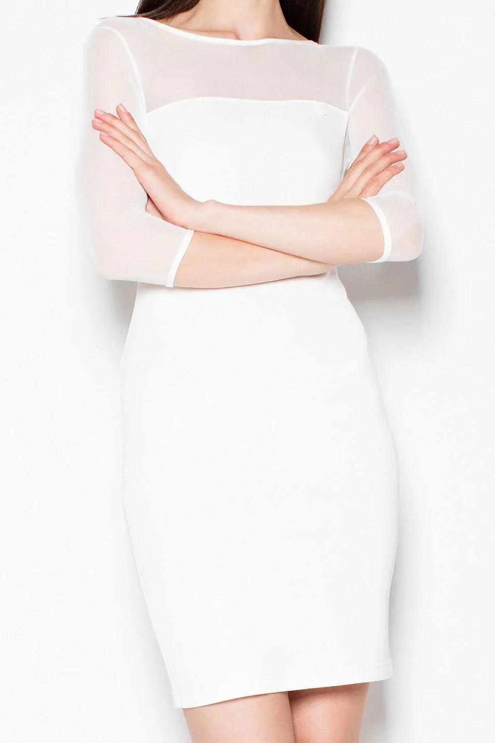 Elegant Boat Neck Evening Dress