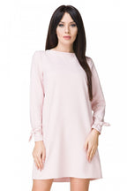 Elegant Boat Neck Long Sleeves Cocktail Dress