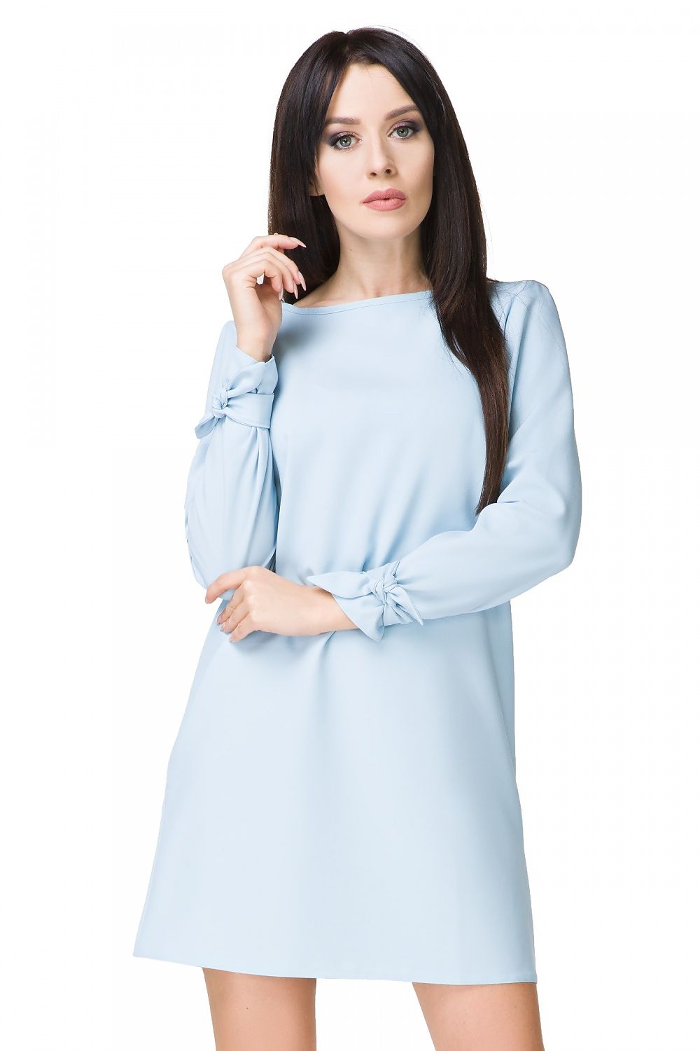 Elegant Boat Neck Long Sleeves Cocktail Dress
