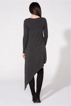 Elegant Boat Neck Long Sleeves Evening Dress