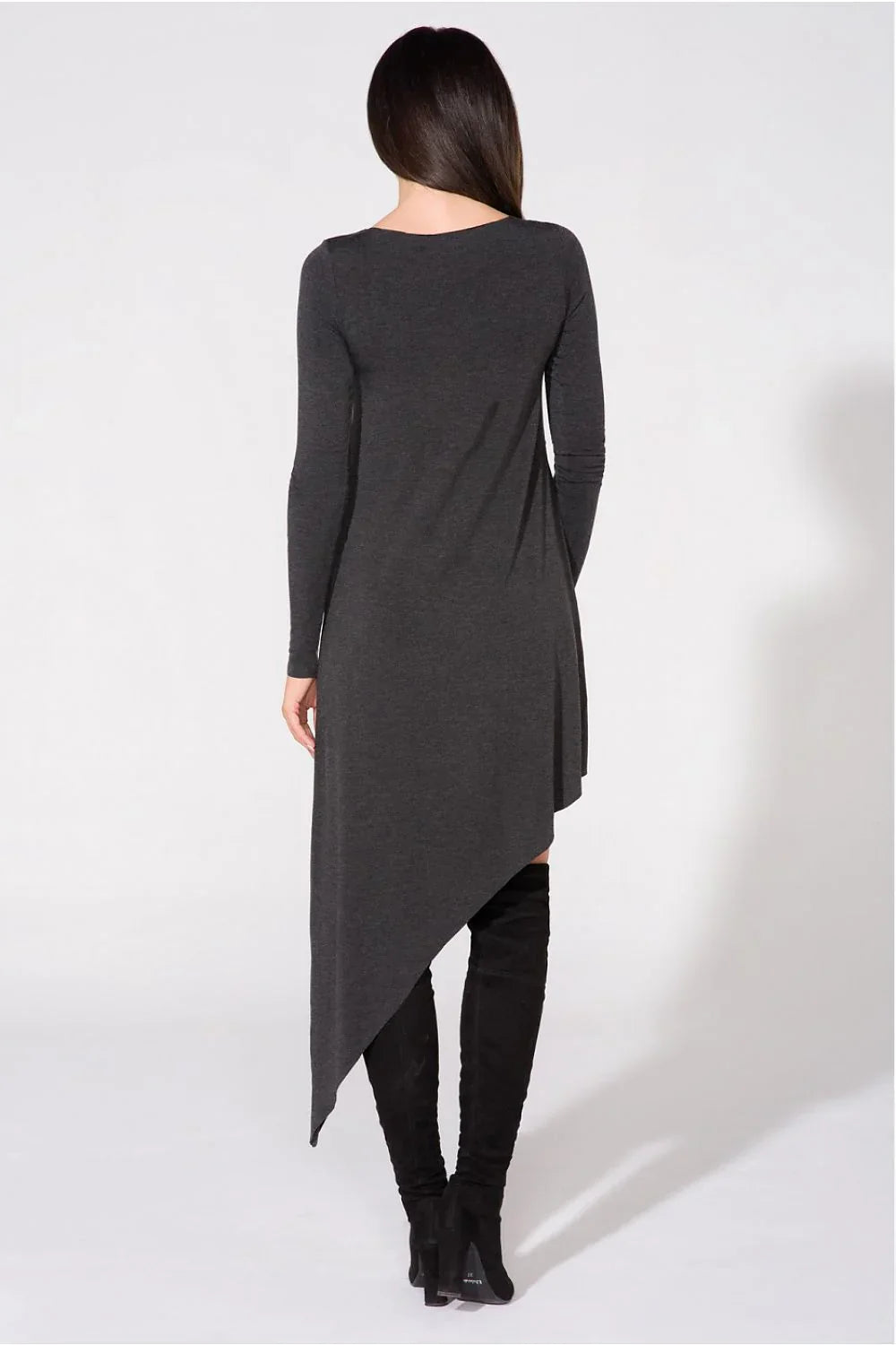 Elegant Boat Neck Long Sleeves Evening Dress