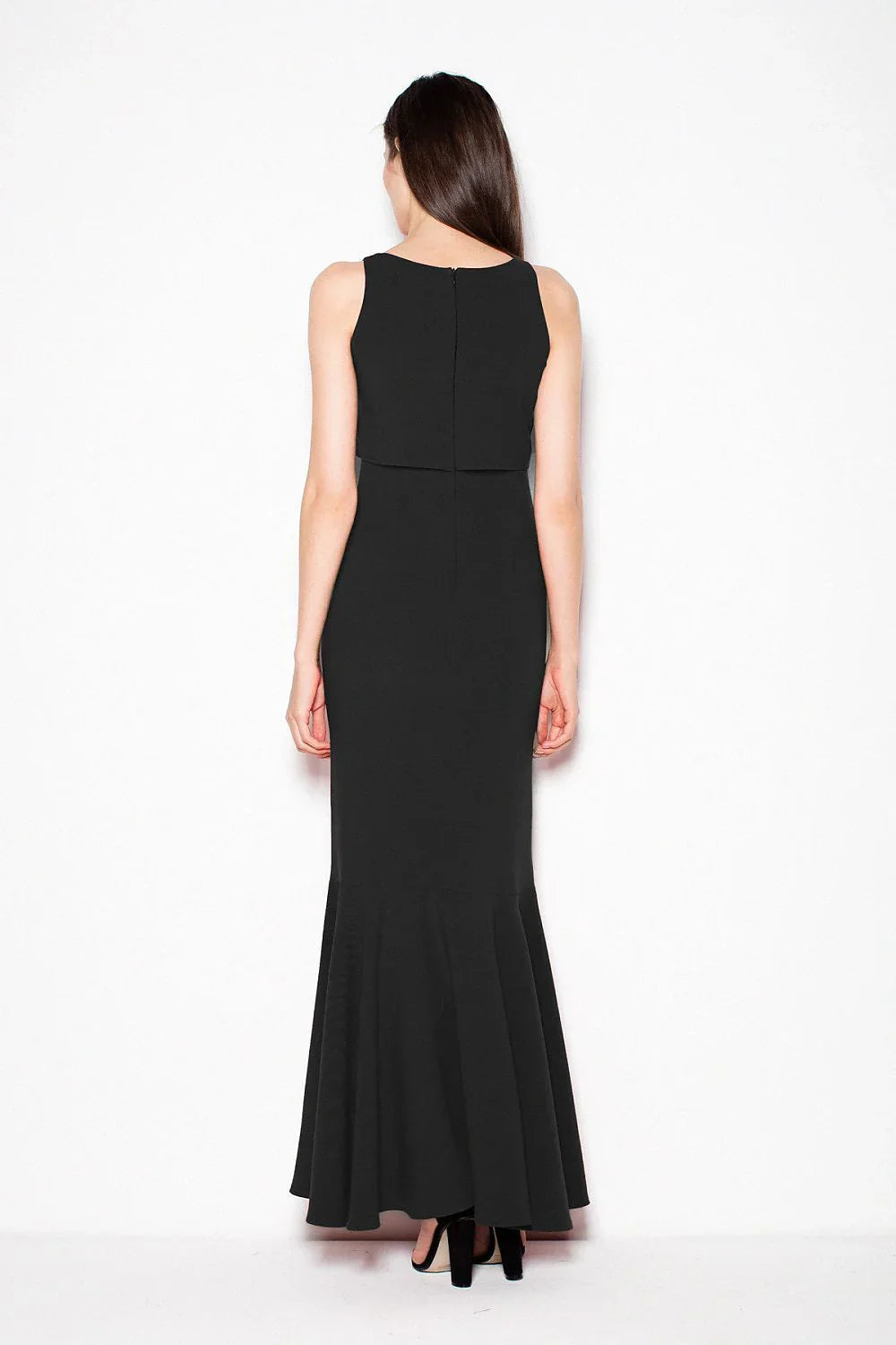 Elegant Round Neck Sleeveless Day Dress