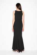 Elegant Round Neck Sleeveless Day Dress