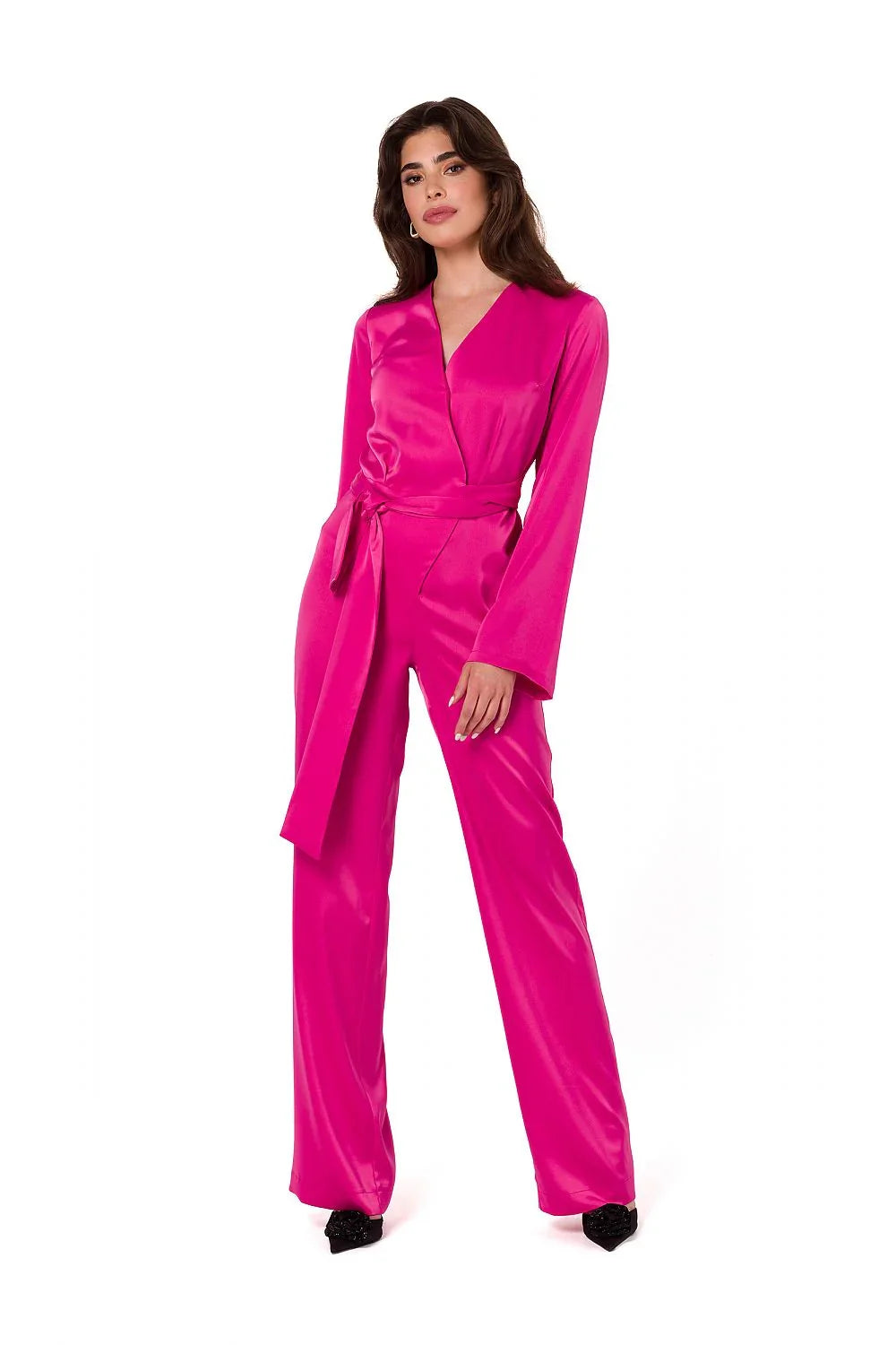 Elegant Women Formal Pants – Stretchable High-Rise Trousers -Guocali