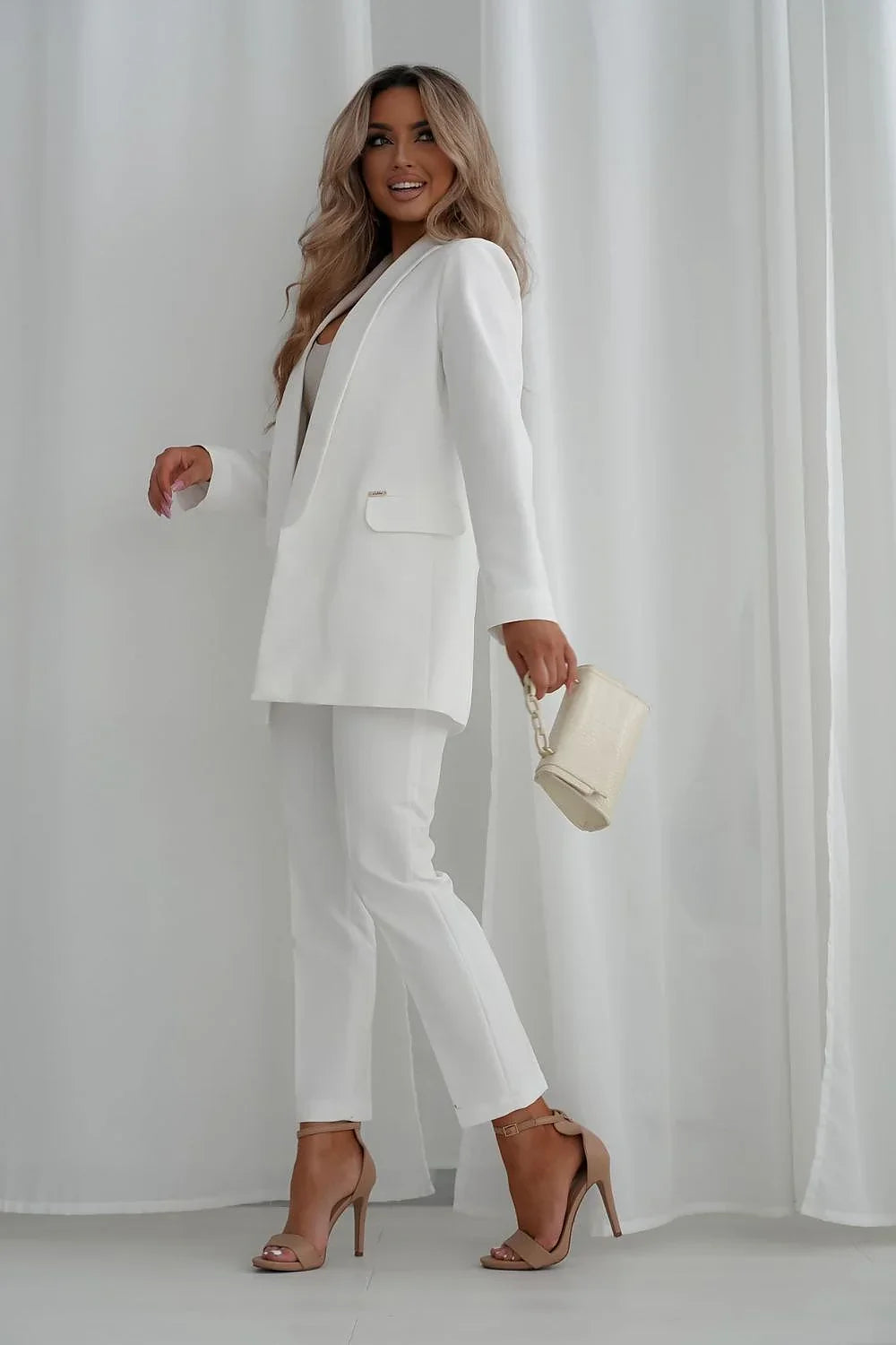 Elegant Women's Trousers – High-Waist Solid Comfort -Guocali