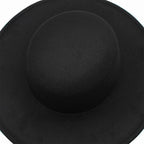 Fedora Hat For Women - French Bowknot Flat Top