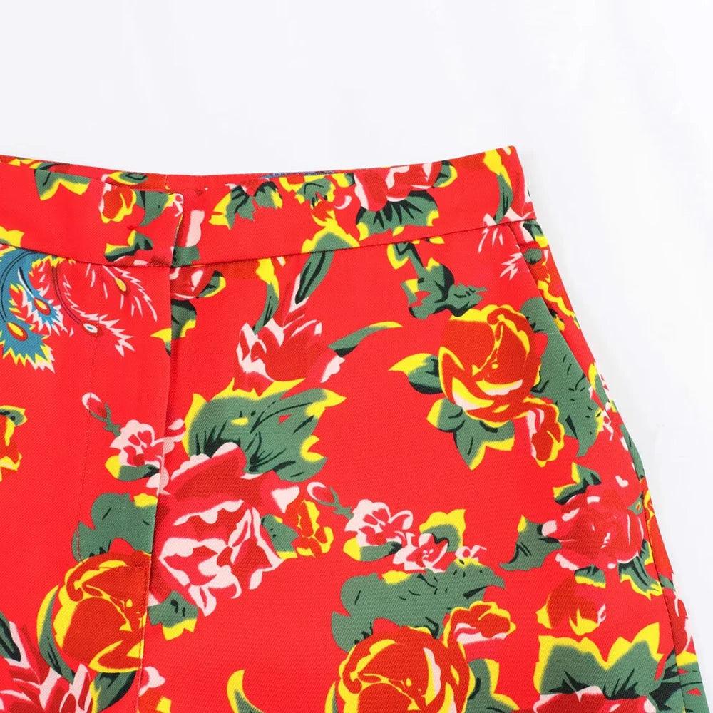 Flower Embellished Women Pants - Women Pants - Guocali