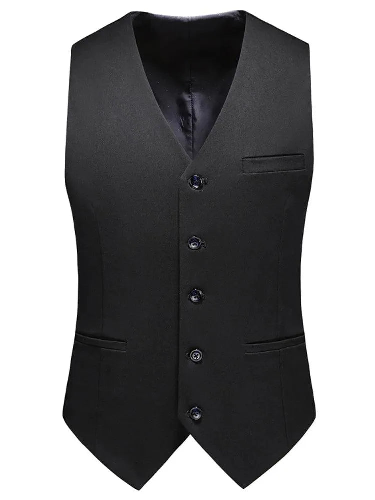 Groom Wedding Suit - Double-Breasted 3-Piece Set -Guocali