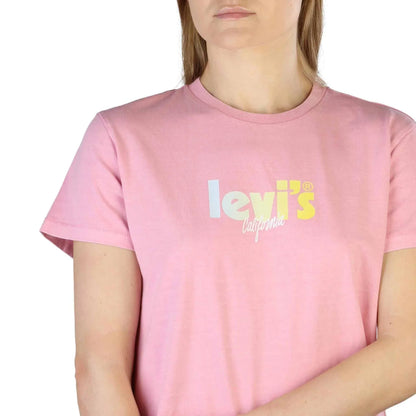 Guocali female - cotton tshirt, crew-neck tshirt, regular-fit tshirt, short-sleeve tshirt, logo -Guocali