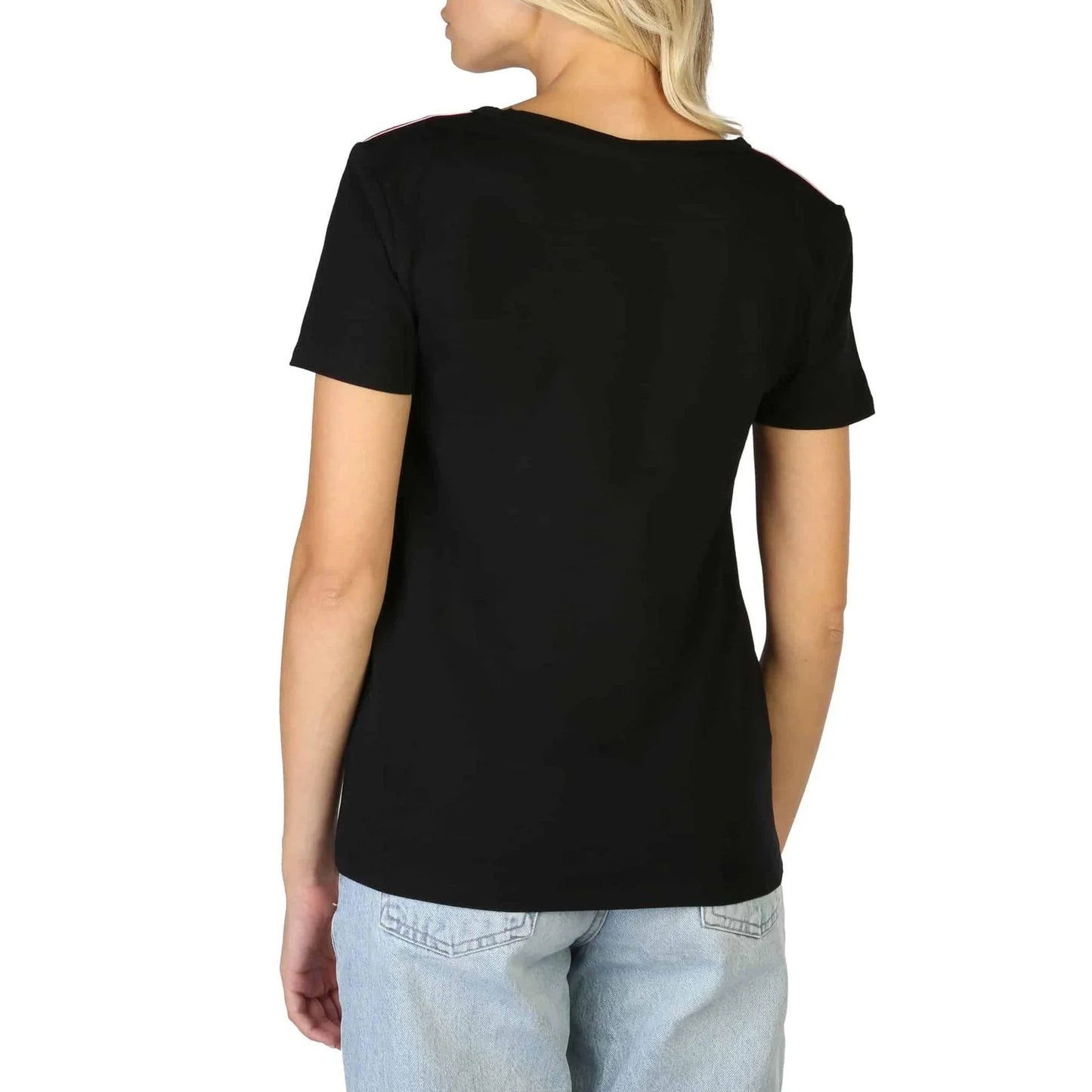 Guocali female - designer tshirt, cotton tshirt, crew-neck tshirt, plain tshirt, short-sleeve tshirt -Guocali