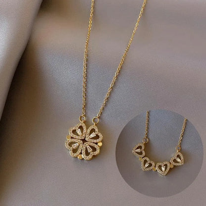 Heart-Shaped Pendant Necklace - Women Jewelry -Guocali
