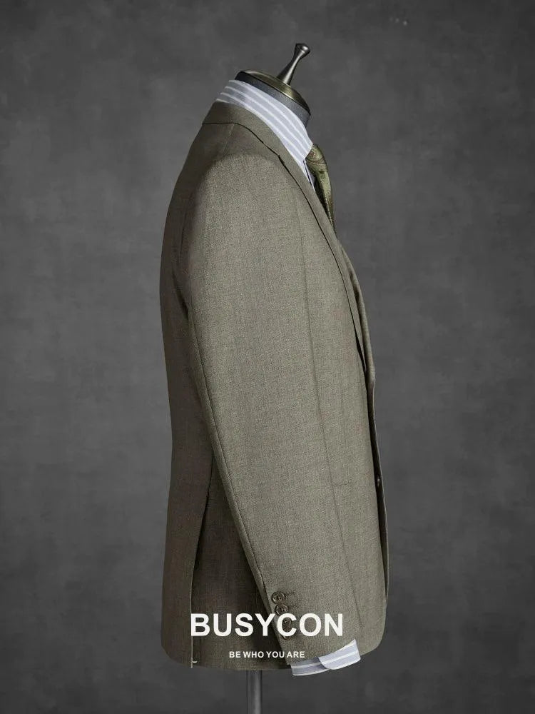 High End 3-Piece Men Suit, Slim Fit -Guocali
