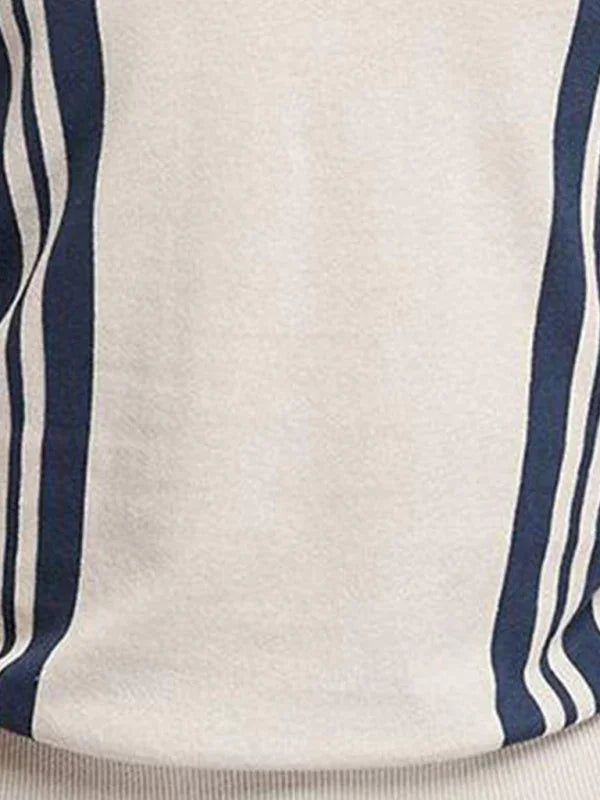 Men Short Sleeves Casual Polo Shirt – Lightweight - Beige, Blue