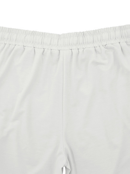 Sporty Men Trousers – Mid Rise Elastic Waist