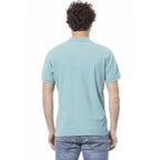 Invicta Men Cotton Short Sleeves Polo Shirt – Breathable - Blue -Guocali