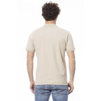 Invicta Men Cotton Short Sleeves Polo Shirt – Breathable - Beige -Guocali
