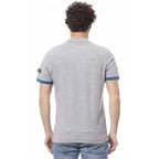 Invicta Men Cotton Short Sleeves Polo Shirt – Breathable, Blue