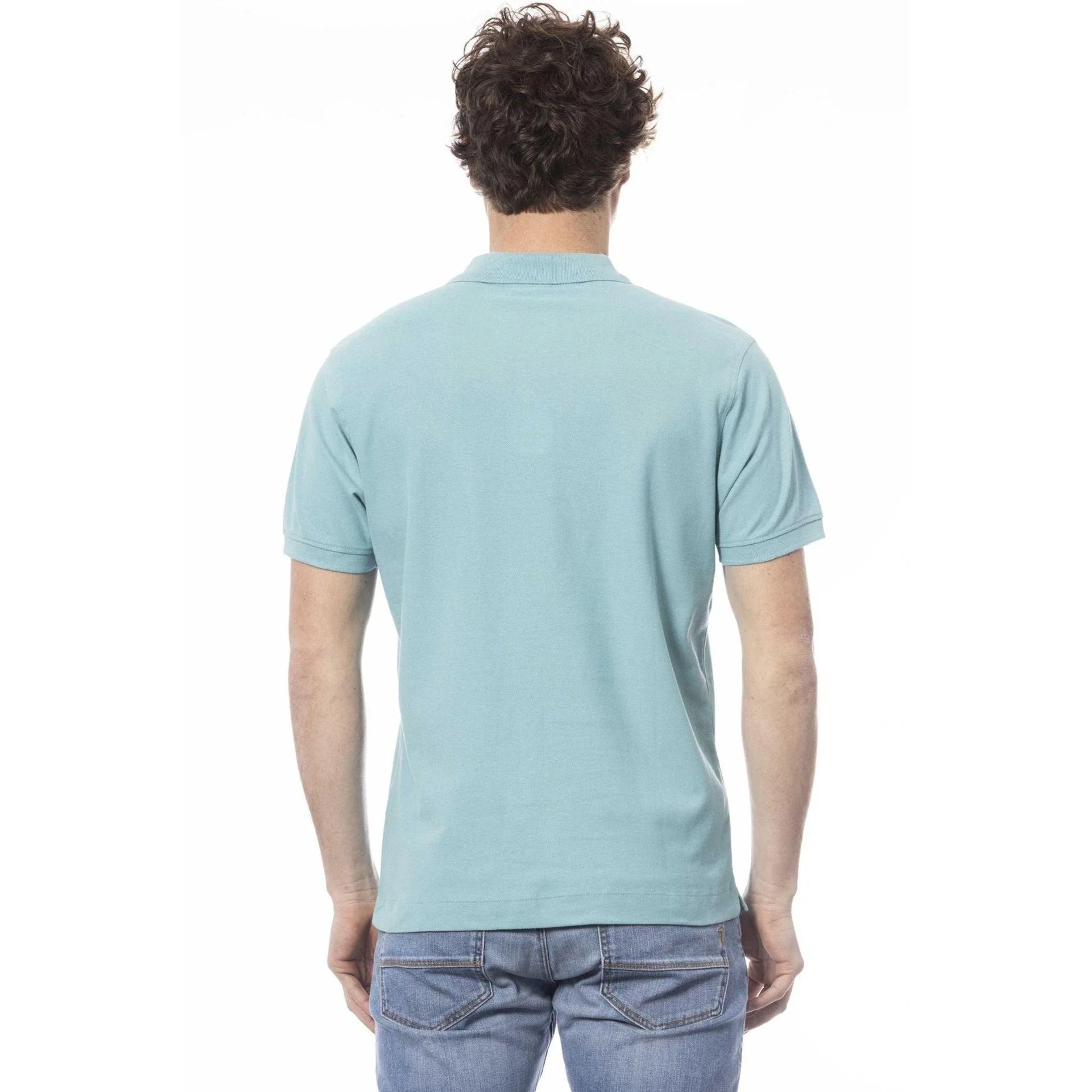 Invicta Men Cotton Short Sleeves Polo Shirt – Breathable - Blue -Guocali