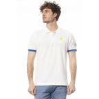 Invicta Men Cotton Short Sleeves Polo Shirt – Breathable, Blue, Yellow