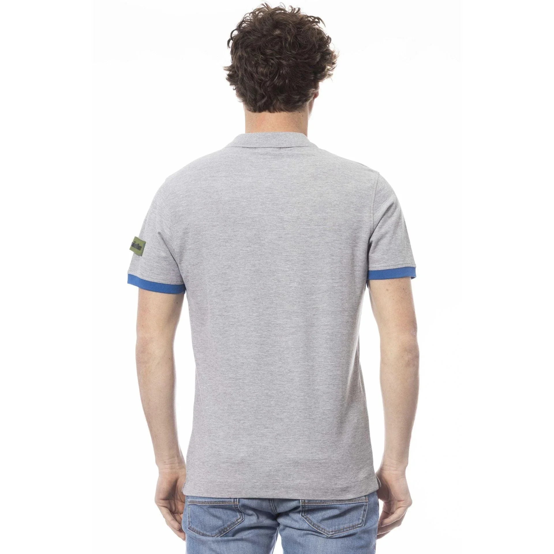 Invicta Men Cotton Short Sleeves Polo Shirt – Breathable - Gray, Blue -Guocali