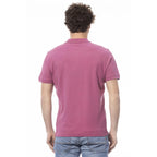 Invicta Men Cotton Short Sleeves Polo Shirt – Breathable - Pink -Guocali
