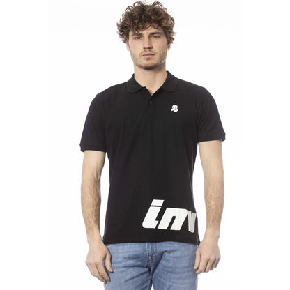 Invicta Men Short Sleeves Cotton Polo Shirt – Breathable - Black, White -Guocali
