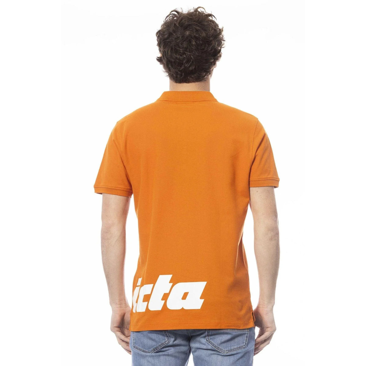 Invicta Men's Cotton Polo Shirt – Orange – Polo Shirt | GUOCALI – view 3