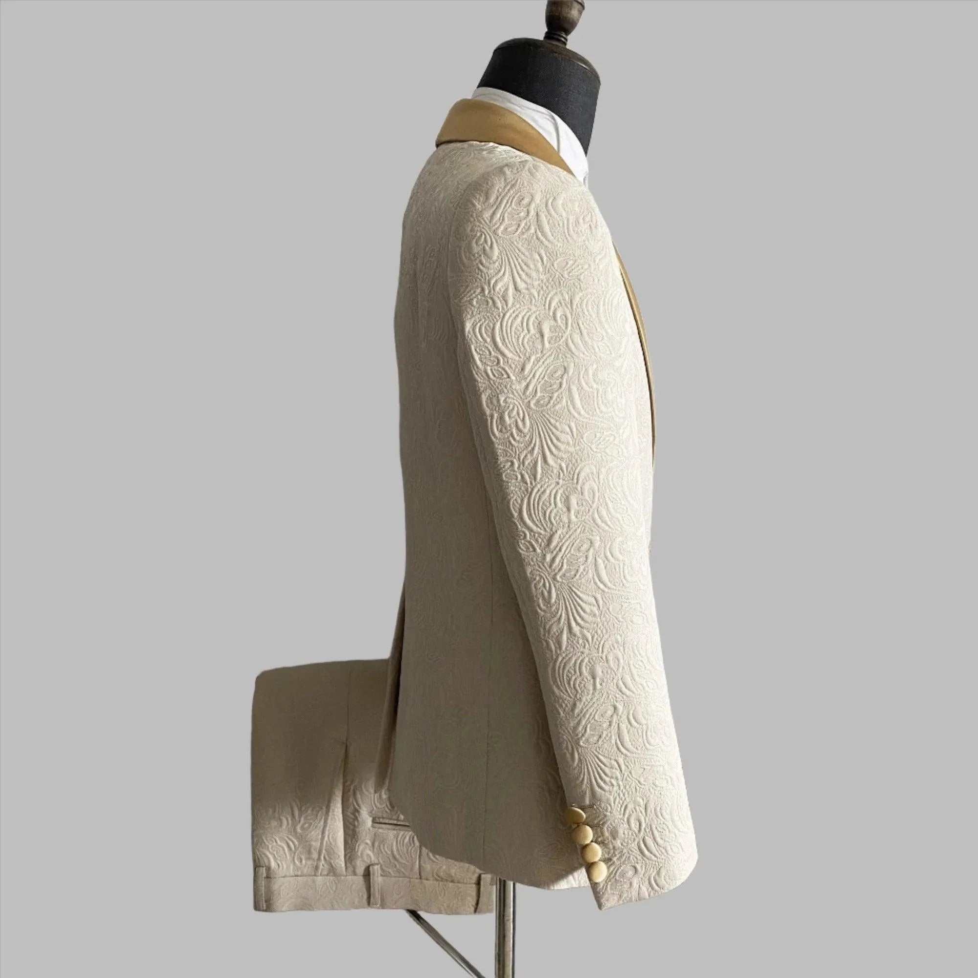 Italian Wedding 2-Piece Tuxedo Suit for Men -Guocali