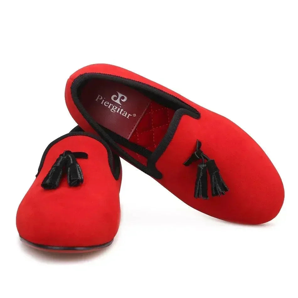 Kids Tassel Dress Loafers - Slip-On Slip-On Shoes
