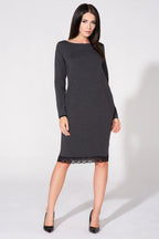 Lace Long Sleeve Dress Elegant Casual Style-Day Dress-GUOCALI
