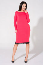 Lace Long Sleeve Dress Elegant Casual Style-Day Dress-GUOCALI