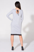 Lace Long Sleeve Dress Elegant Casual Style-Day Dress-GUOCALI