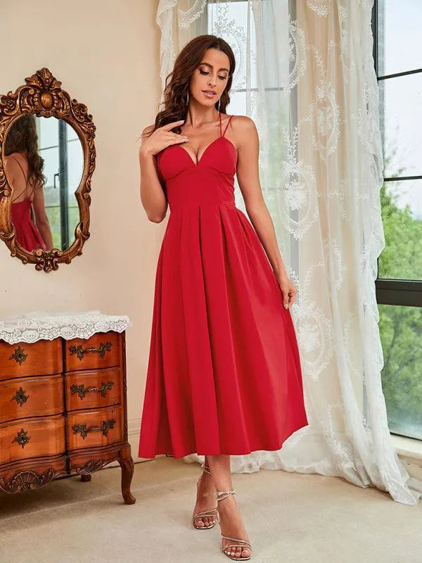 Ladies Strap Summer Dress