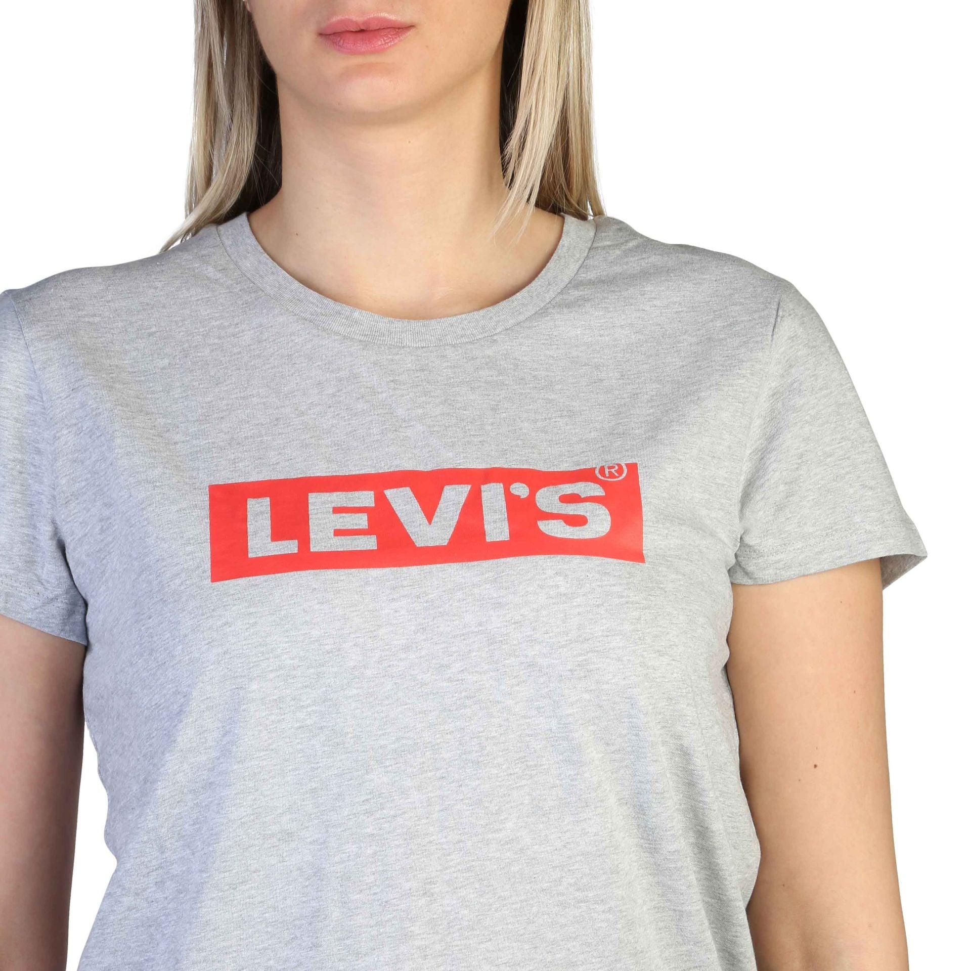 Levis Women T-Shirts - Grey Brand T-shirts - T-Shirt - Guocali