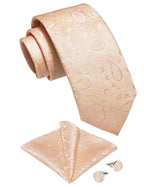 Luxury Paisley Necktie Set -Guocali